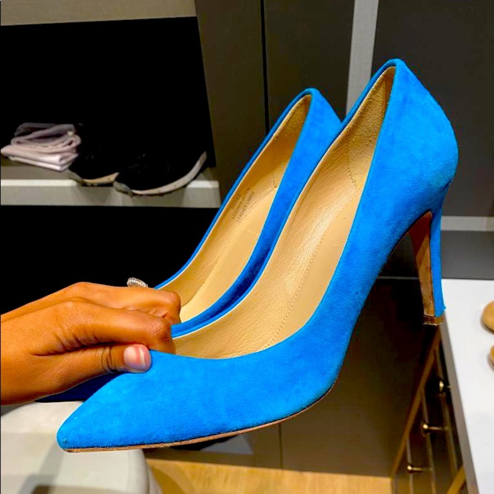 J. Crew Suede Pumps. Worn twice.